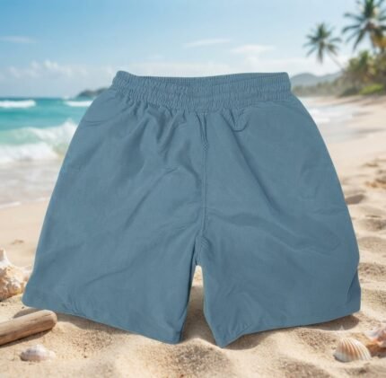 Short  Infantil/Juvenil con bolsillos trasero y delantero (Azul Cobalto)