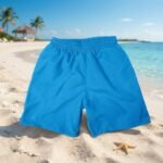 Short Juvenil con bolsillos trasero y delantero (Azul Puro)