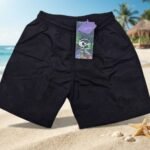 Short Infantil/juvenil con bolsillo posterior (Negro)