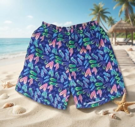 Short Infantil (Azul con Cholitas)