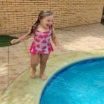 Entero infantil tipo princesa lacitos