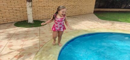 Entero infantil tipo princesa lacitos