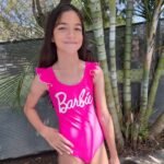 Entero juvenil con faralado barbie
