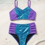Bikini con panty ruche